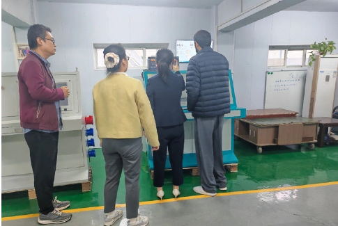 UAE Client Advances Concrete Batching Plant Project After Linghao Machinery Visit